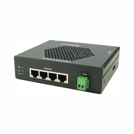 Perle Systems Perle eX-4S1110-TB-XT Ethernet Extender - 4 x Network (RJ-45) 06003790
